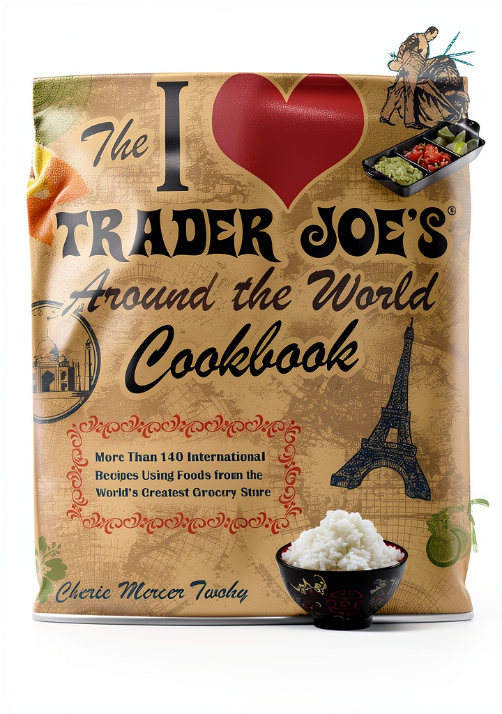 Unofficial Trader Joe's Cookbook Kindle edition open on a tablet