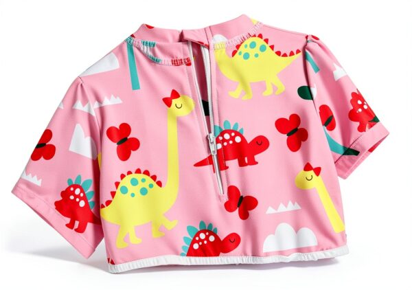 Baby Girls Rash Guard UPF 50 Sun Protection Quick Dry-4