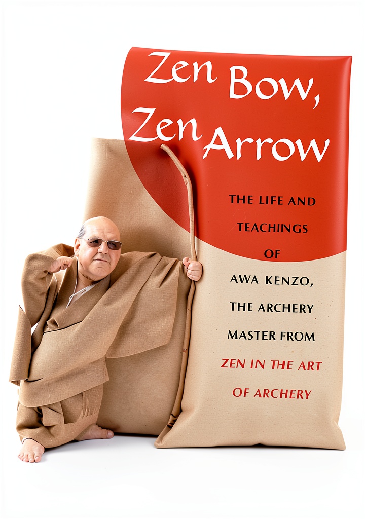 'Reading Zen philosophy eBook on a tablet with clear text display'