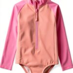 Baby Girls Rash Guard Shirt UPF 50 Recycled Polyester-0