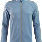 Boys UPF 50 Rash Guard Long Sleeve Swim Shirt Zipper-0