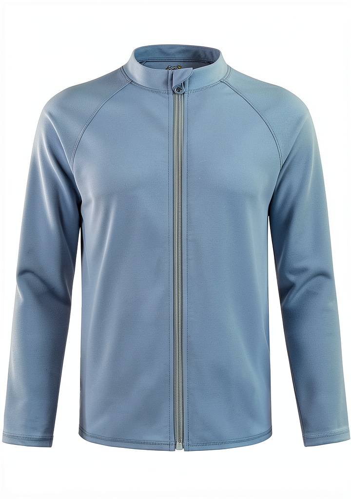 Boys wearing rash guard at the beach