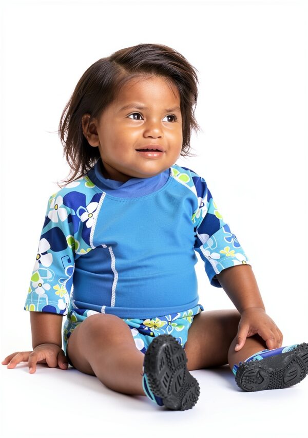 Tuga Girls Short Sleeve Rashguard UPF 50 Sun Protection-2