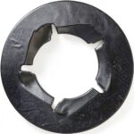 100 Pushnut Bolt Retainer 5/16 5/8 OD Black Phosphate – AMZ Clips-0