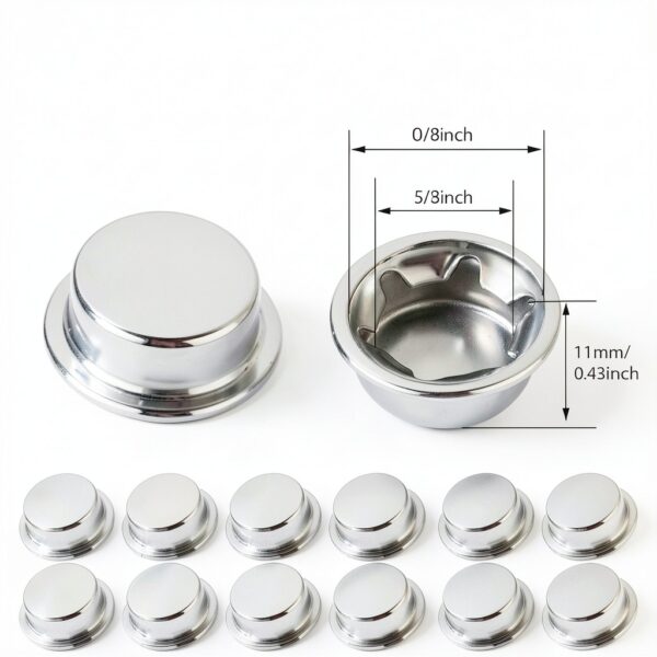 5/8 Push Nut Axle Cap Stainless Steel Classicseali Push Nuts-1
