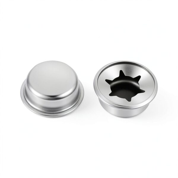 Push On Pushnut Caps Hpmjz Spring Steel 3/8" Axle Cap Nut Zinc Plating-1