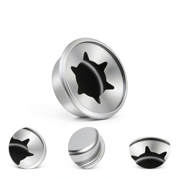 Push On Pushnut Caps Hpmjz Spring Steel 3/8" Axle Cap Nut Zinc Plating-2