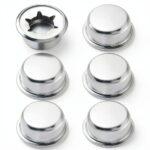 3/8" Spring Steel Push On Nut Axle Caps 6PCS by Xelsluthe Push Nuts-0