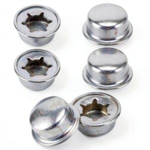 3/8" Push on Pushnut Caps by TAHULIK – Spring Steel, 6‑Piece Set-0