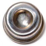 Hub Cap Push Nut 7/16 inch Chrome by Hard-to-Find Fastener Pack of 6-0
