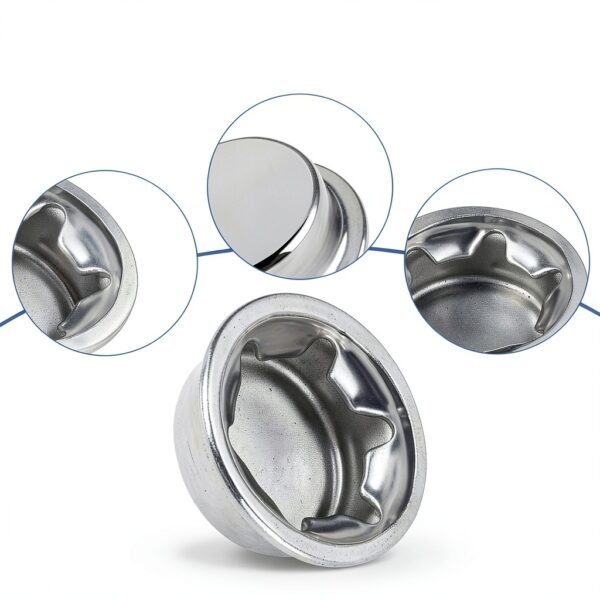5/8 Push Nut Axle Cap Stainless Steel Classicseali Push Nuts-2