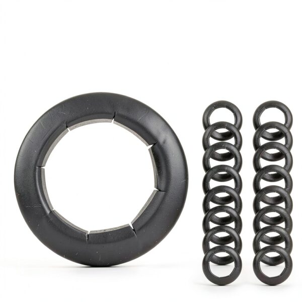 Dolly Wheel Lock Washer 5/8" Push Nut Set doufuhua 14pcs Phosphate-1