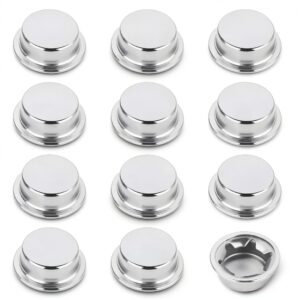 12PCS Dolly Wheel Lock Washer Stainless 1/2 Axle Caps Classicseali-0