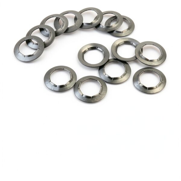 Dolly Wheel Lock Washer 5/8" Push Nut Set doufuhua 14pcs Phosphate-5