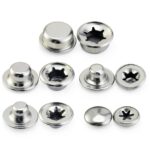 Push on Pushnut Cap Stud Kit Qulkws Spring Steel Axle Caps M4-M10-0