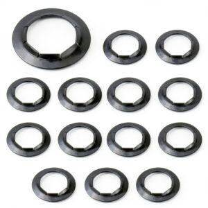 Dolly Wheel Lock Washer 5/8" Push Nut Set doufuhua 14pcs Phosphate-0