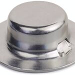 Pushnut Cap Stud 5/8 Zinc Mech Finish - Just In Time 2-Piece-0