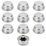 Axle Cap Nut 10 Pack Spring Steel Fasteners for 3/8" Axles Gsbnjuy-0