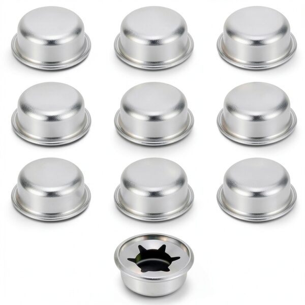 Axle Cap Nut 10 Pack Spring Steel Fasteners for 3/8" Axles Gsbnjuy-0