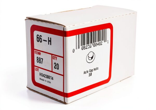 Hillman 887 Axle Pushnut Fastener 3/8 in. 20-Pack Zinc-1
