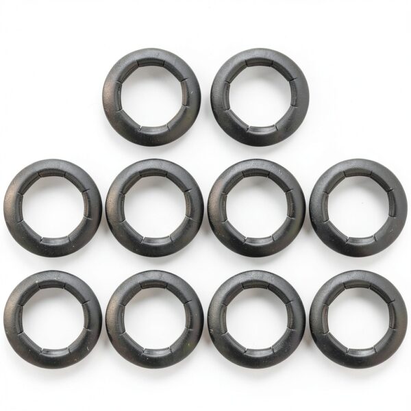 Push Nuts Giokyi 5/8" Dolly Wheel Lock Washers Spring Steel 10 Pack-0