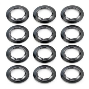 Push On Push Nuts 12 Pack for 5/8" Dolly Axle Rods Steel Vagocom-0