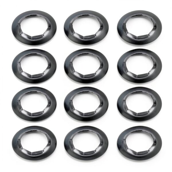 Push On Push Nuts 12 Pack for 5/8" Dolly Axle Rods Steel Vagocom-0