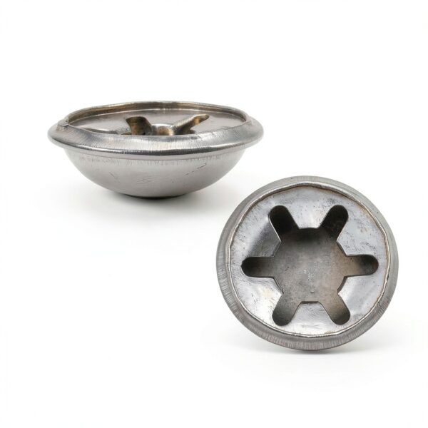 Push On Pushnut Caps FDXGYH 4pcs Spring Steel Fits 1/2" Axles-1