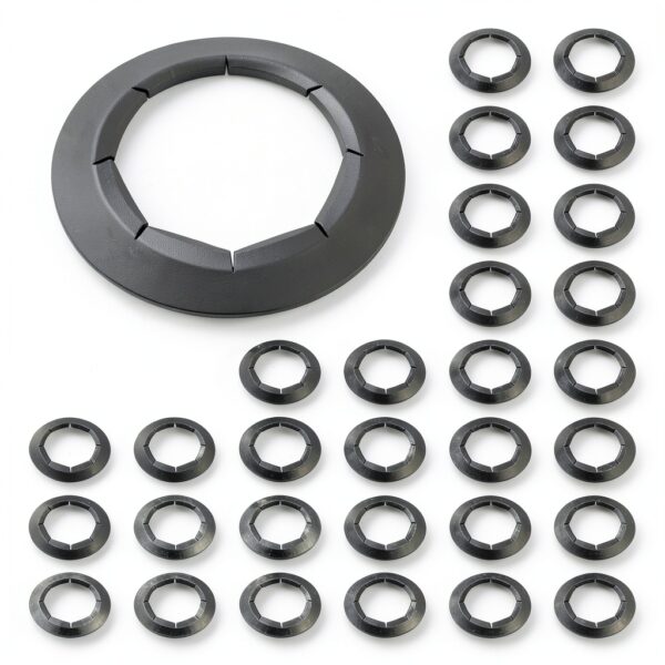 5/8 Push Nut 30PCS Oiled Phosphate Finish by CuraceQ Push Nuts-0